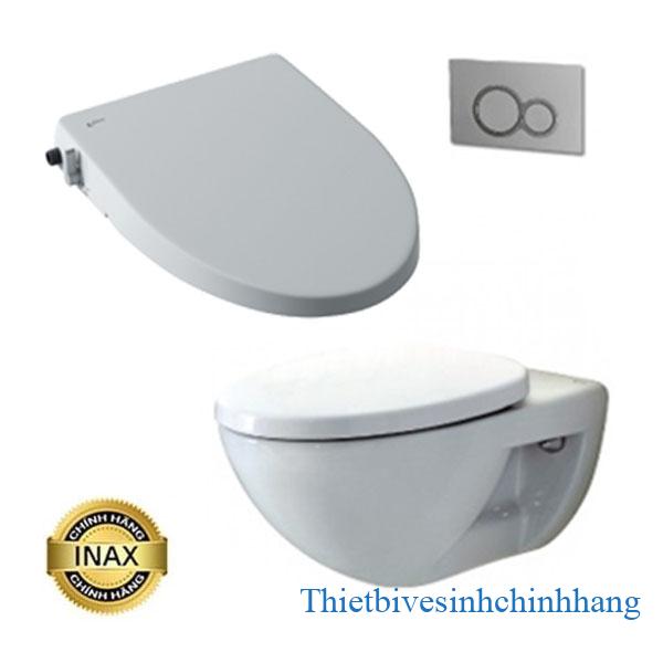 Bồn cầu Inax nắp shower toilet AC-23P + CW-S15VN Bồn cầu Inax nắp shower toilet AC-23P + CW-S15VN