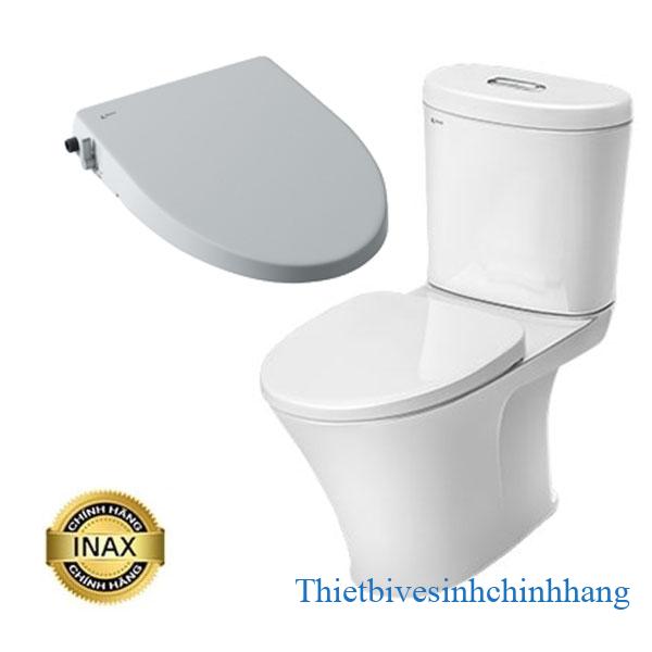 Bồn cầu Inax nắp shower toilet AC-700A + CW-S15VN Bồn cầu Inax nắp shower toilet AC-700A + CW-S15VN