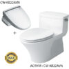 Bồn cầu Inax nắp điện tử AC-991R + CW-KB22AVN