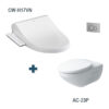 Bồn cầu Inax nắp điện tử AC-23P + CW-H17VN