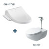 Bồn cầu Inax nắp điện tử AC-22P + CW-H17VN