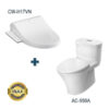 Bồn cầu Inax nắp shower toilet AC-959A + CW-H17VN