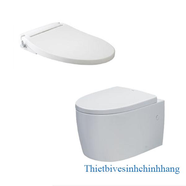 Bồn Cầu Inax Treo Tường Nắp Rửa Cơ AC-952 + CW-S32VN Bồn Cầu Inax Treo Tường Nắp Rửa Cơ AC-952 + CW-S32VN