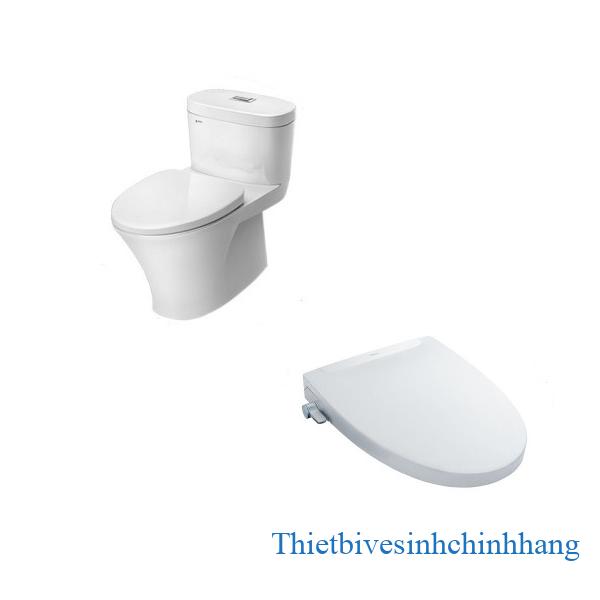 Bồn Cầu INAX AC-959A + CW-S32VN Nắp Rửa Cơ Bồn Cầu INAX AC-959A + CW-S32VN Nắp Rửa Cơ