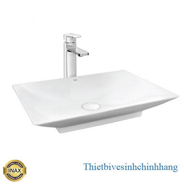 Chậu rửa inax đặt bàn AL-S610V Chậu rửa inax đặt bàn AL-S610V