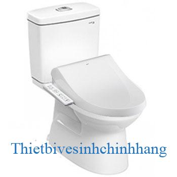 Bồn cầu Inax nắp điện tử AC-504A + CW-H17VN/BW1 Bồn cầu Inax nắp điện tử AC-504A + CW-H17VN/BW1