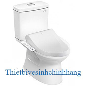 Bồn cầu Inax nắp điện tử C-504A + CW-H17VN/BW1 Bồn cầu Inax nắp điện tử C-504A + CW-H17VN/BW1